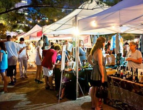 “Discover Houston’s Hidden Nighttime Gem: Flea by Night at Discovery Green”